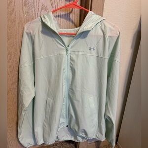 Under Armour wind breaker/ light zip-up